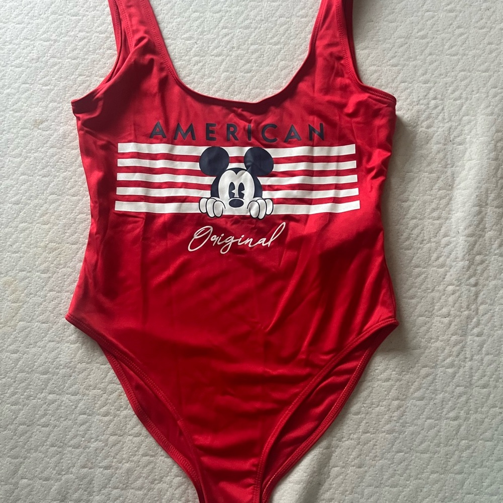 Mickey Mouse American Original Red Body Suit